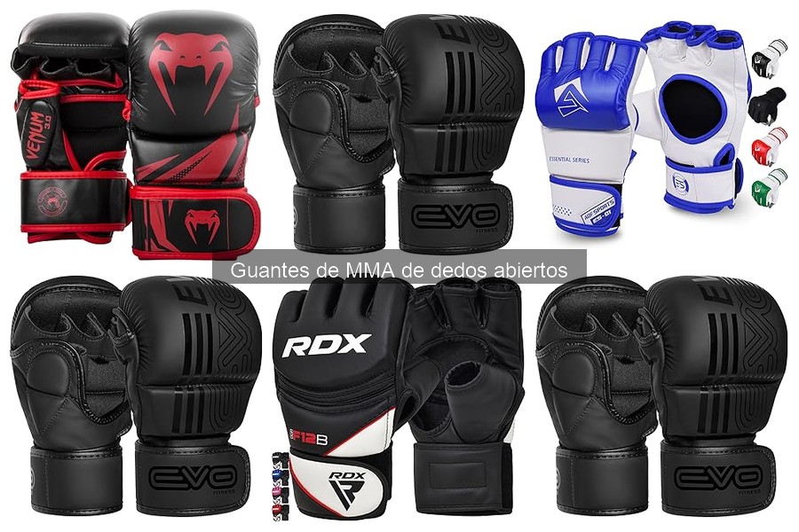 Guantes de MMA de Dedos Abiertos: Características y Usos