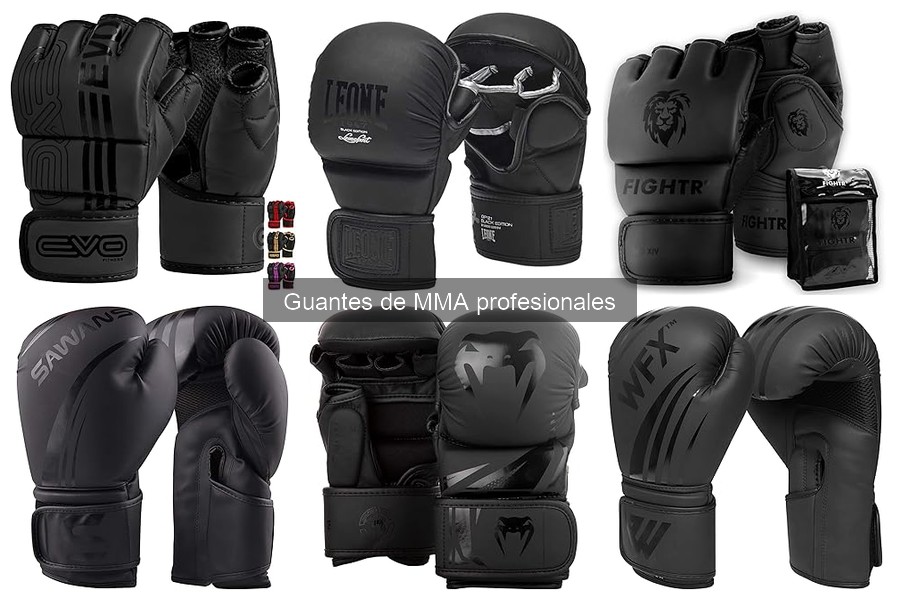 Guantes de MMA profesionales: características y funciones