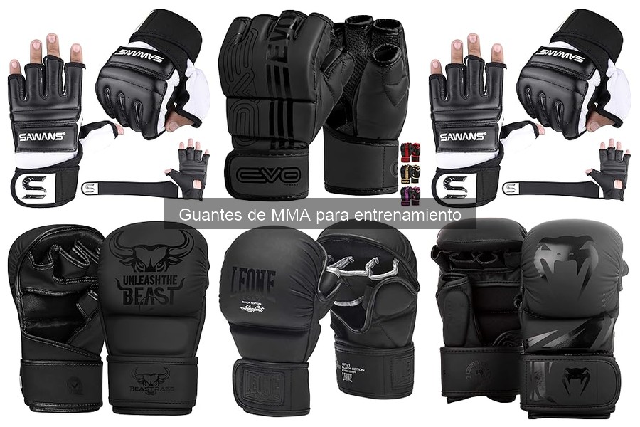 Guía de compra de guantes de MMA para entrenamiento