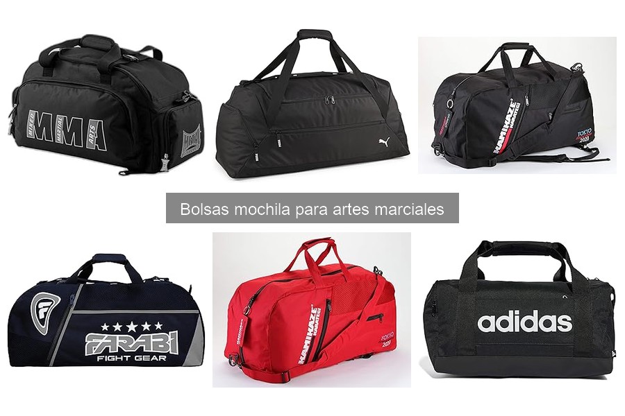 Guía de compra de mochilas para artes marciales
