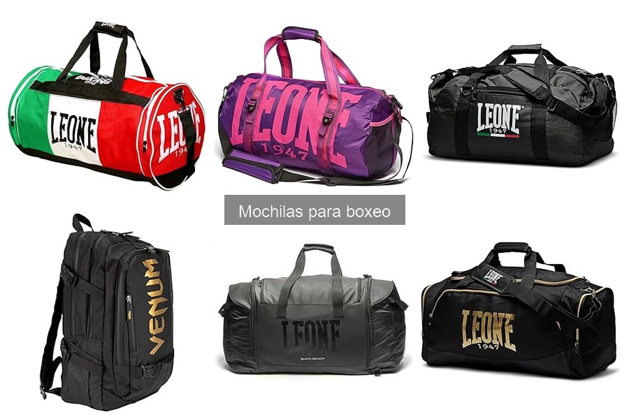 Guía de compra de mochilas para boxeo: recomendaciones