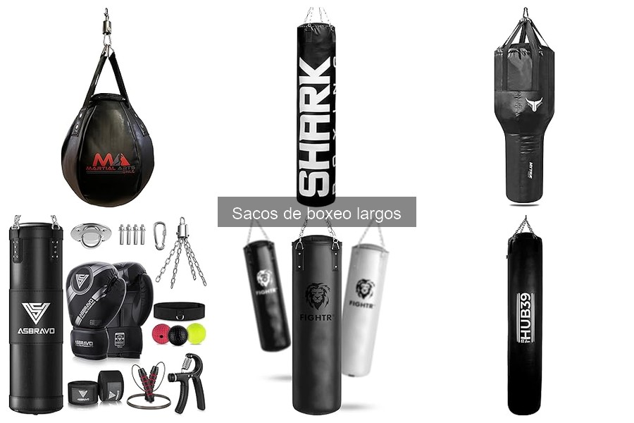 Guía de compra de sacos de boxeo largos: consejos y recomendaciones