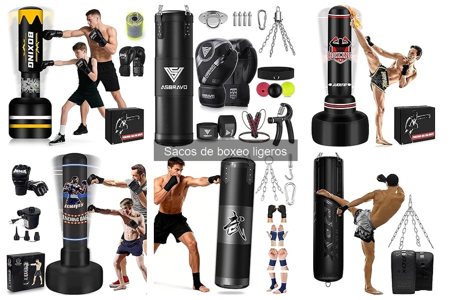 Guía de compra de sacos de boxeo ligeros para entrenar en casa