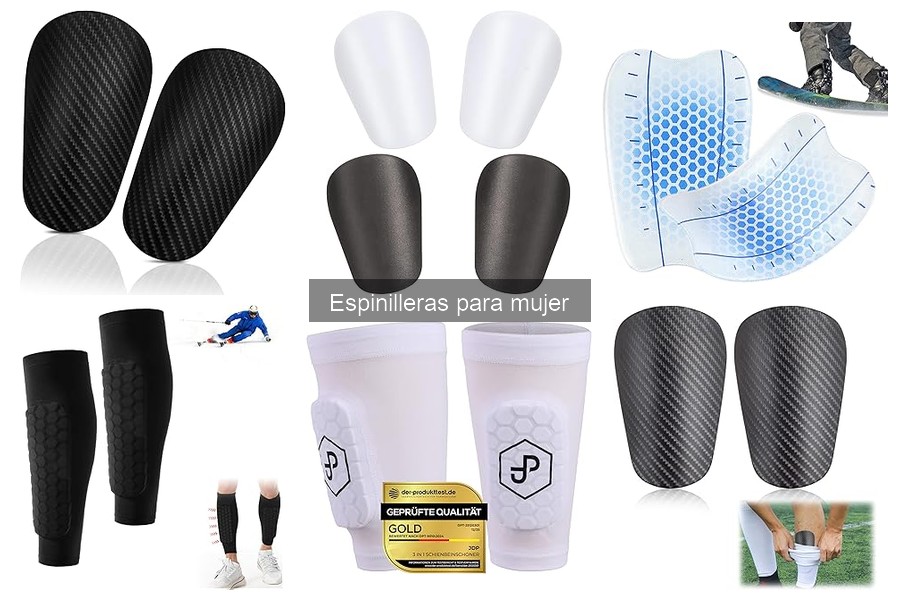 Guía de compra: Espinilleras para mujer