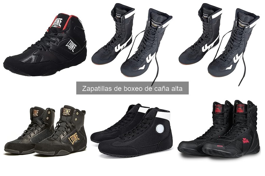 Guía de Compra: Zapatillas de Boxeo de Caña Alta