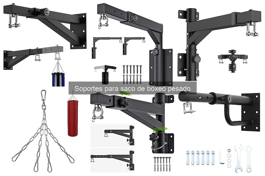 Guía de Instalación para Soportes de Saco de Boxeo Pesado