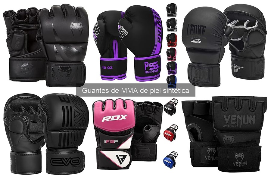 Guía para elegir los mejores guantes de MMA de piel sintética