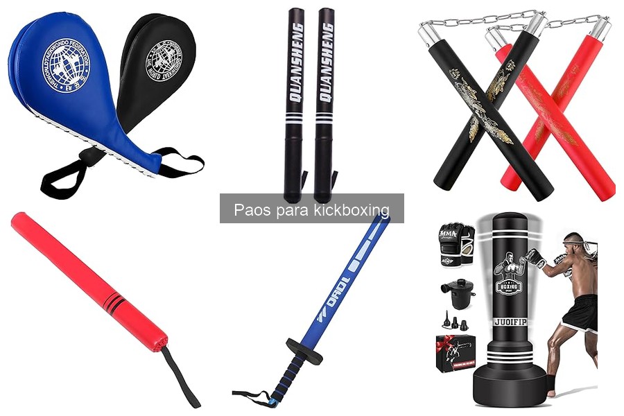 Guía para elegir los mejores paos para kickboxing
