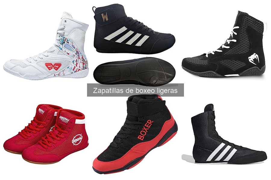 Guía para Elegir Zapatillas de Boxeo Ligeras Efectivas