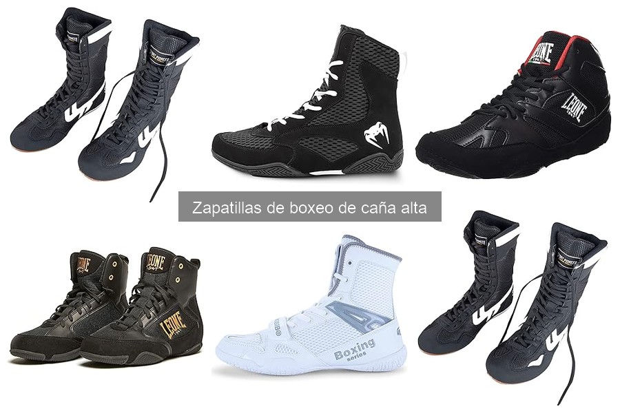 Historia y evolución de las zapatillas de boxeo de caña alta