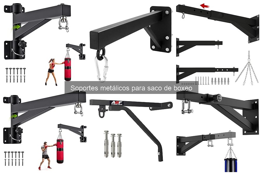 Instrucciones para Instalar Soporte Metálico Saco de Boxeo