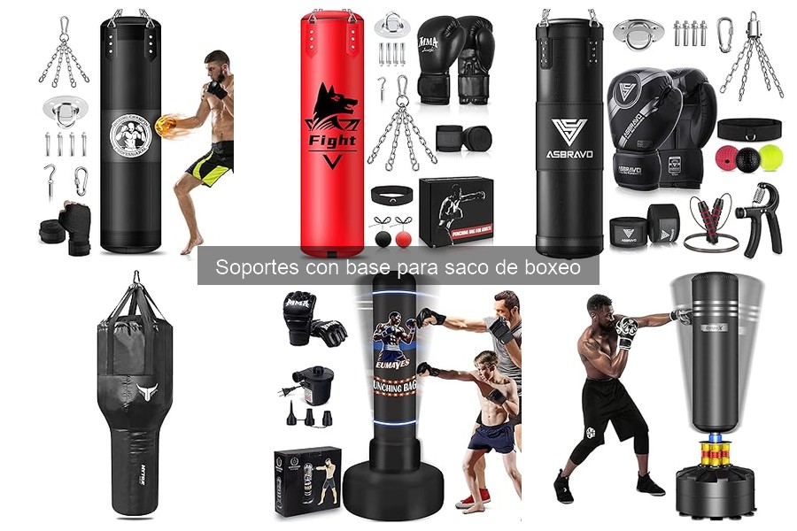 Mantenimiento de Soportes con Base para Saco de Boxeo
