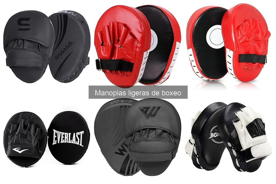 Mantenimiento y cuidado de manoplas ligeras de boxeo