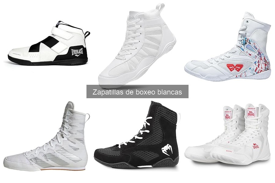 Mantenimiento y cuidado de zapatillas de boxeo blancas
