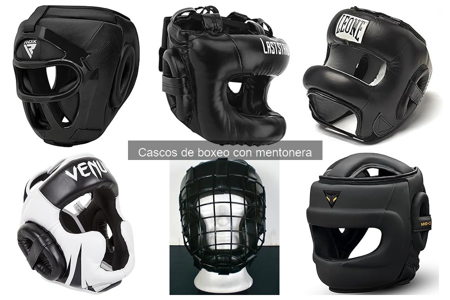 Mantenimiento y limpieza de cascos de boxeo con mentonera