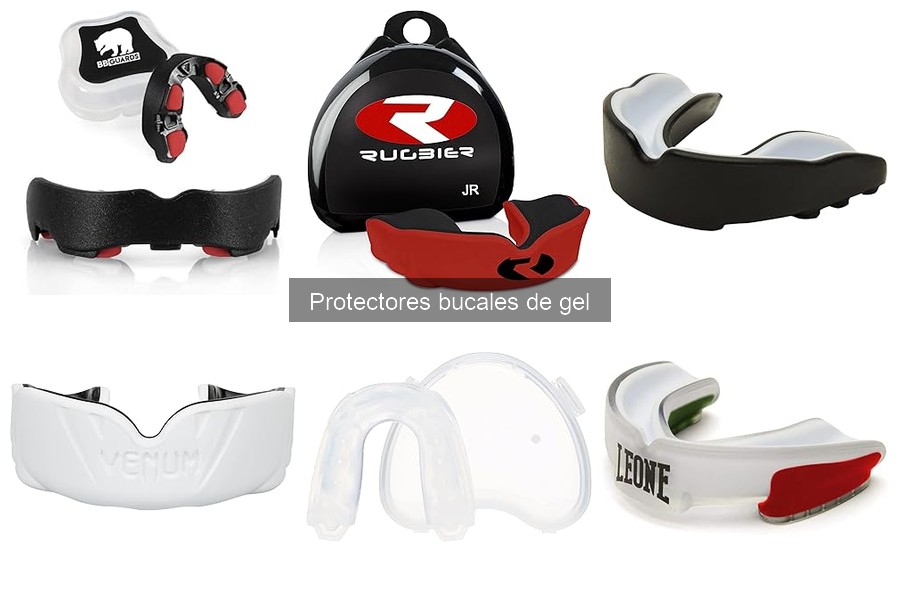 Mantenimiento y limpieza de protectores bucales de gel