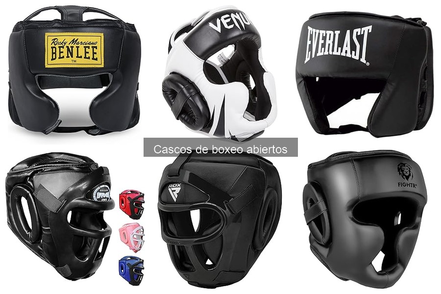 Materiales de Cascos de Boxeo Abiertos: Seguridad y Confort