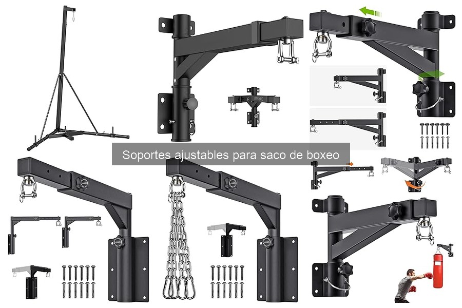 Materiales recomendables para soportes de saco de boxeo