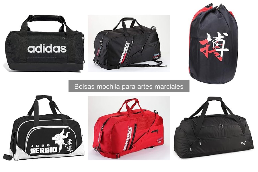 Mejores bolsas mochila para artes marciales y boxeo