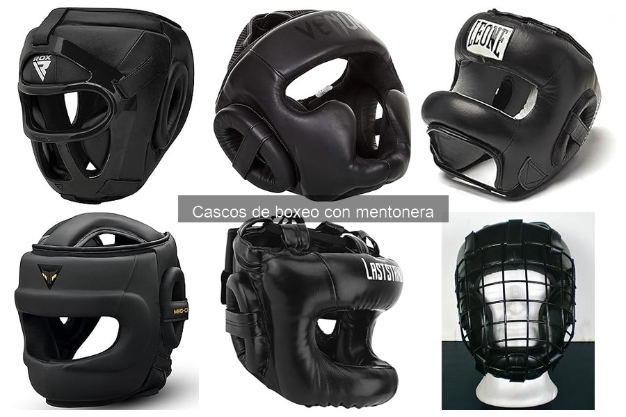 Mejores cascos de boxeo con mentonera para principiantes