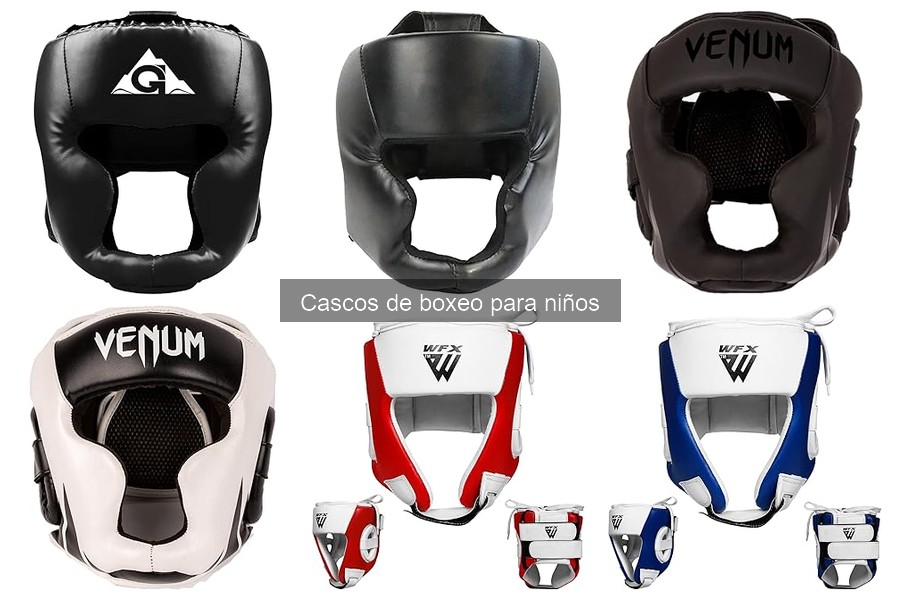 Mejores cascos de boxeo para niños en 2023: Comparativa