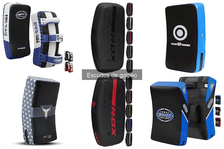 Mejores escudos de golpeo para kickboxing y MMA