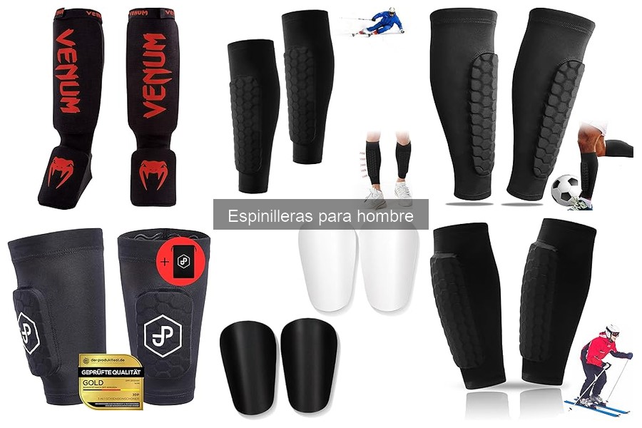 Mejores espinilleras para hombres según la disciplina