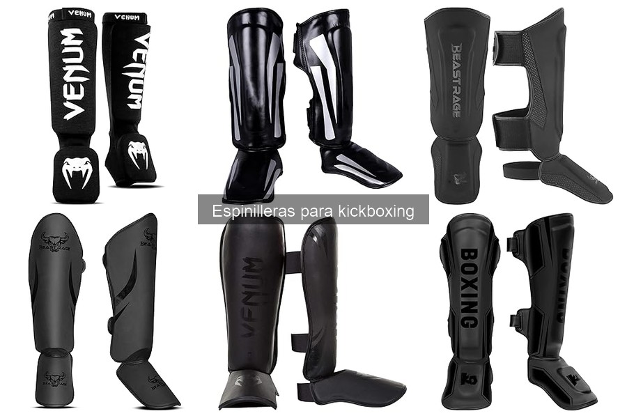 Mejores espinilleras para kickboxing en 2023: Comparativa