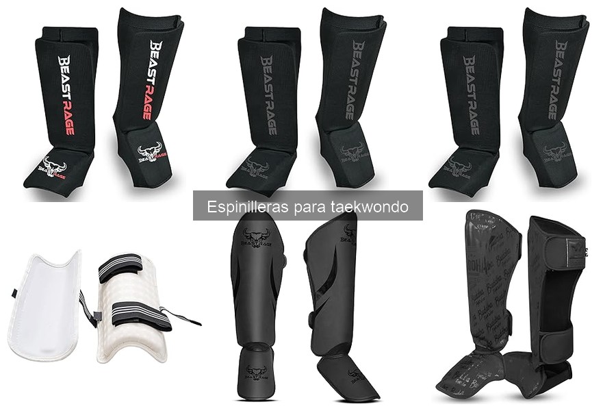Mejores espinilleras para principiantes en taekwondo