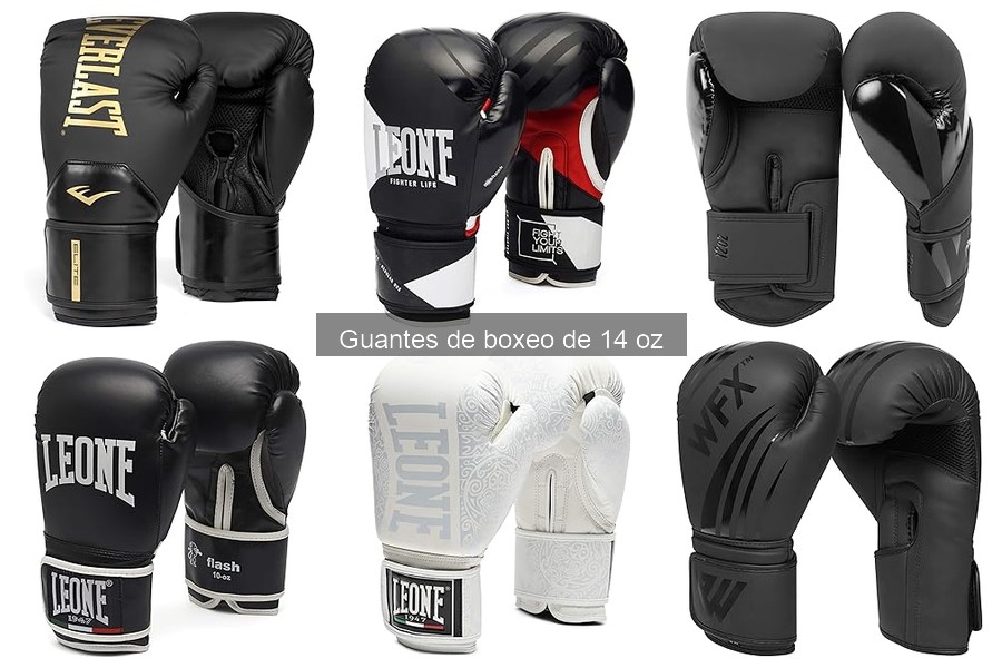 Mejores guantes de boxeo de 14 oz para principiantes
