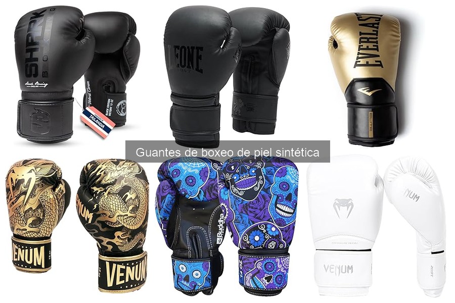 Mejores guantes de boxeo de piel sintética para principiantes