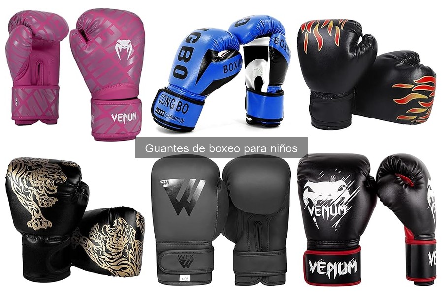 Mejores guantes de boxeo para niños en 2023: Comparativa