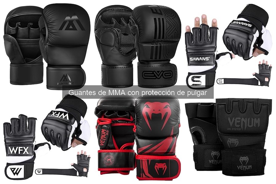 Mejores guantes de MMA con protección de pulgar para principiantes