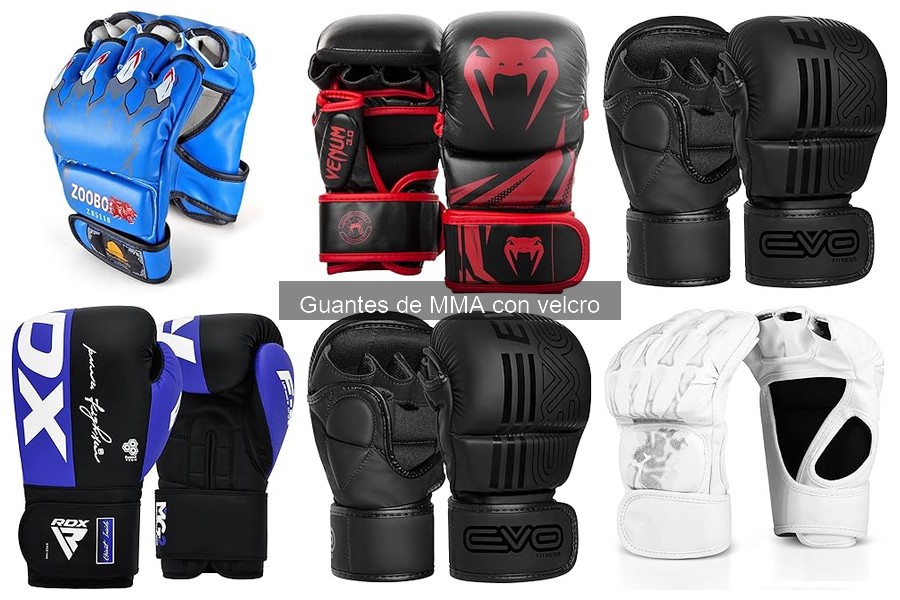 Mejores guantes de MMA con velcro para principiantes