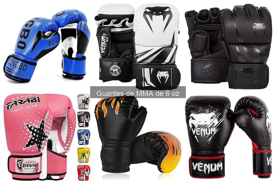 Mejores guantes de MMA de 6 oz para principiantes en 2023