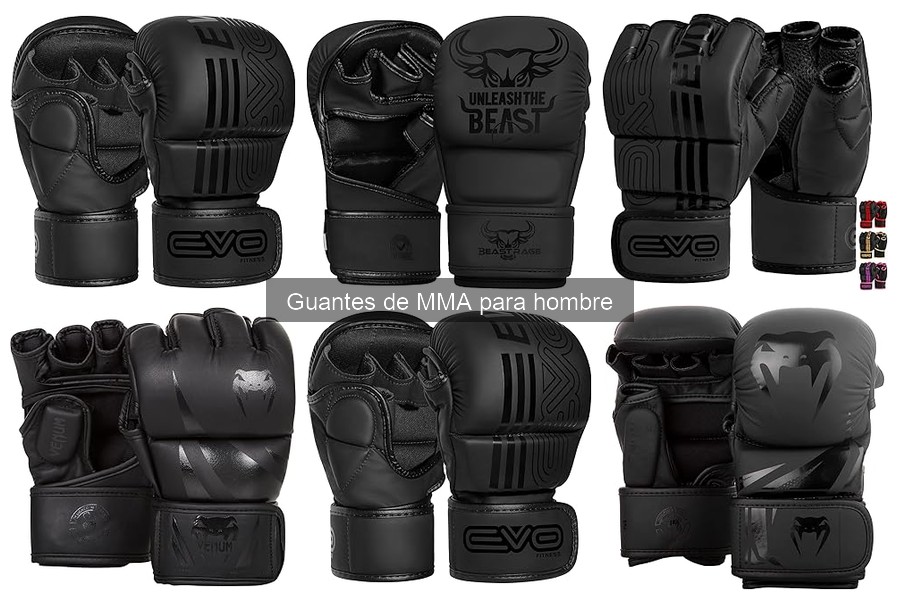 Mejores guantes de MMA para principiantes: comparativa y recomendaciones