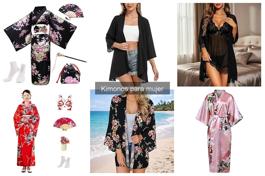 Mejores kimonos para mujer principiantes: comparativa 2023