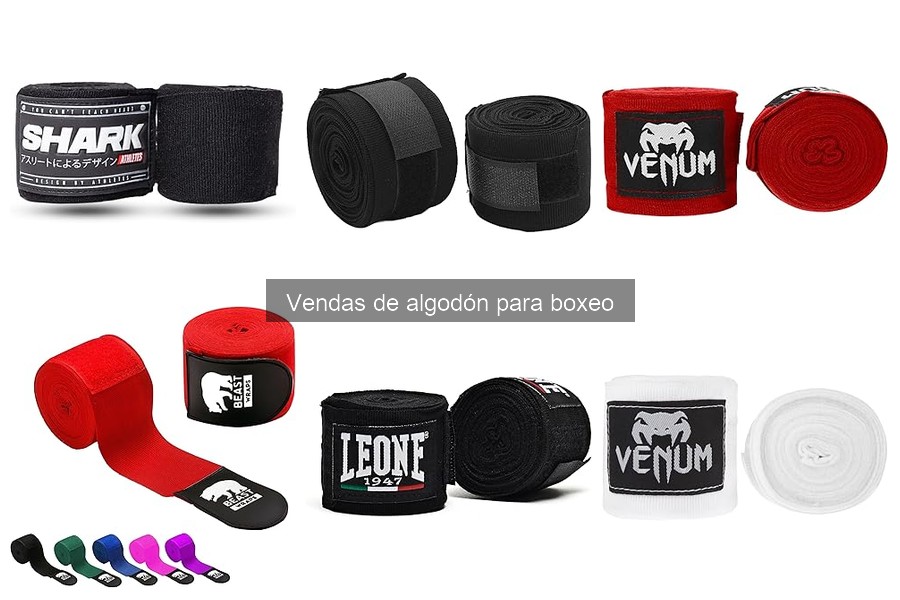 Mejores lugares para comprar vendas de algodón para boxeo