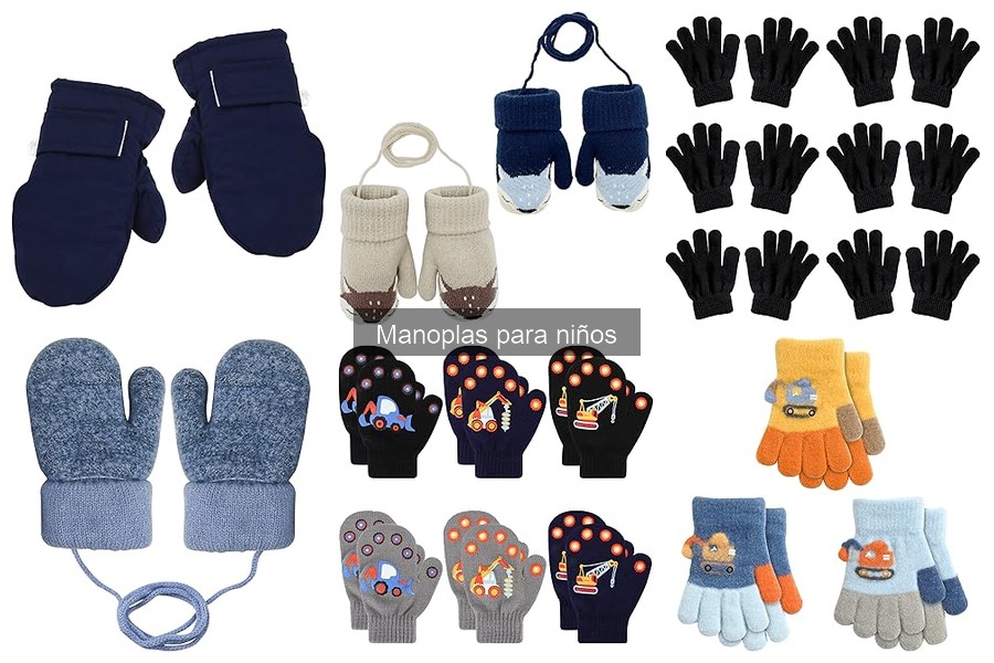 Mejores manoplas para niños: comparativa y recomendaciones