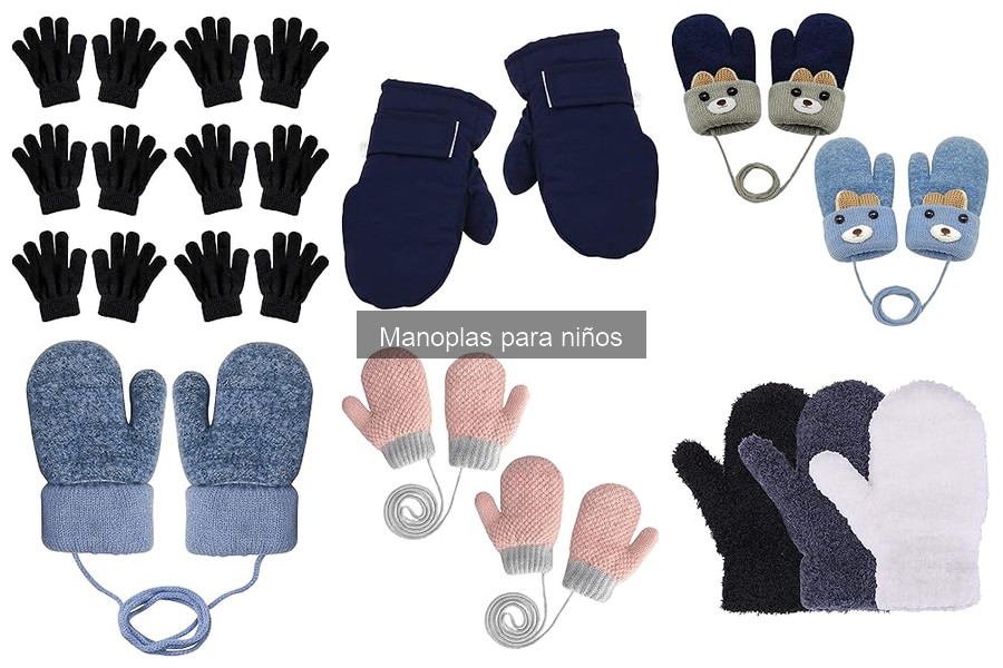 Mejores manoplas para niños: opciones asequibles y de calidad