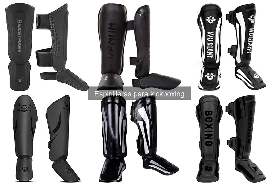 Mejores Marcas de Espinilleras para Kickboxing: Opiniones