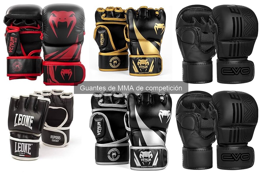 Mejores marcas de guantes de MMA de competición en 2023