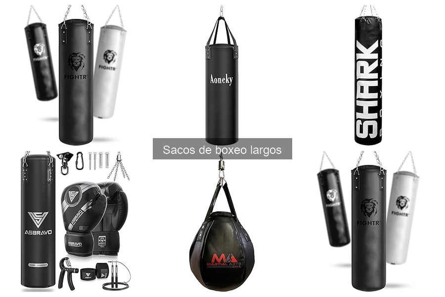 Mejores Marcas de Sacos de Boxeo Largos y Comparativa