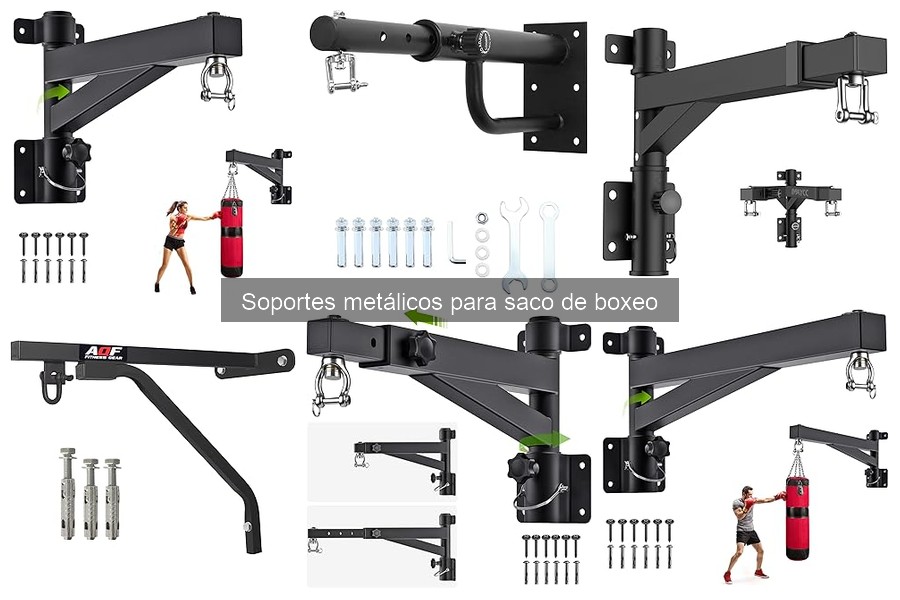 Mejores marcas de soportes metálicos para saco de boxeo
