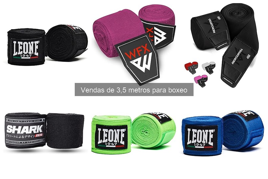Mejores marcas de vendas de 3,5 metros para boxeo