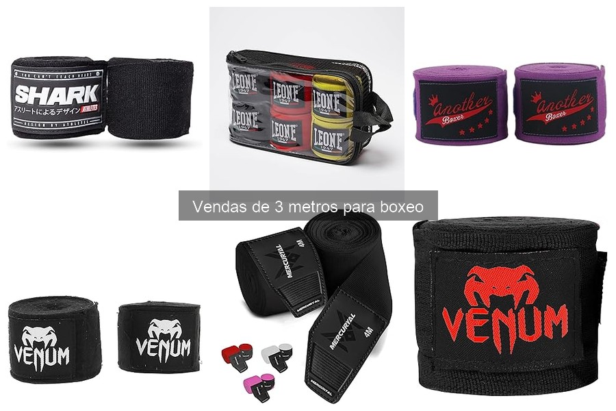 Mejores Marcas de Vendas de 3 Metros para Boxeo