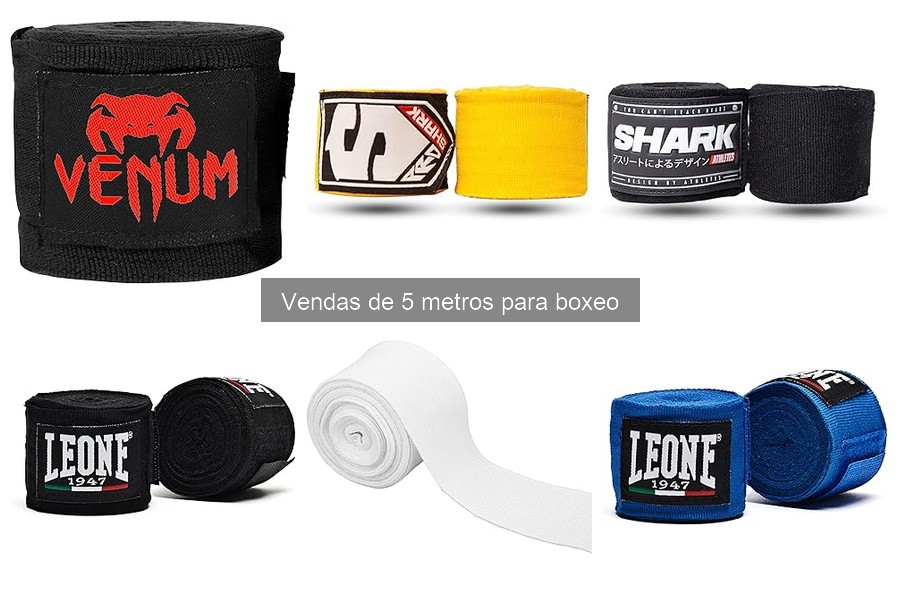 Mejores marcas de vendas de 5 metros para boxeo en 2023