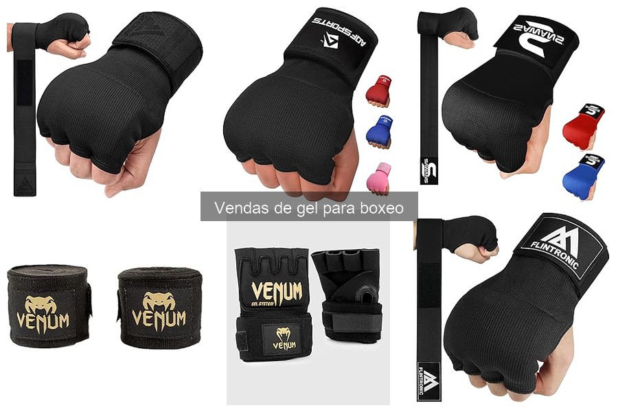 Mejores marcas de vendas de gel para boxeo