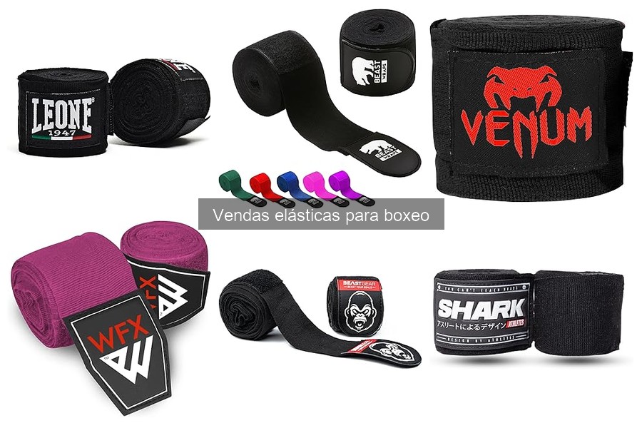 Mejores marcas de vendas elásticas para boxeo comparativa