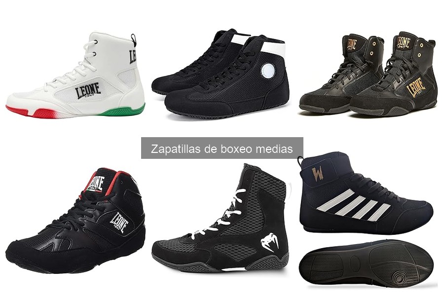 Mejores marcas de zapatillas de boxeo medias en 2023